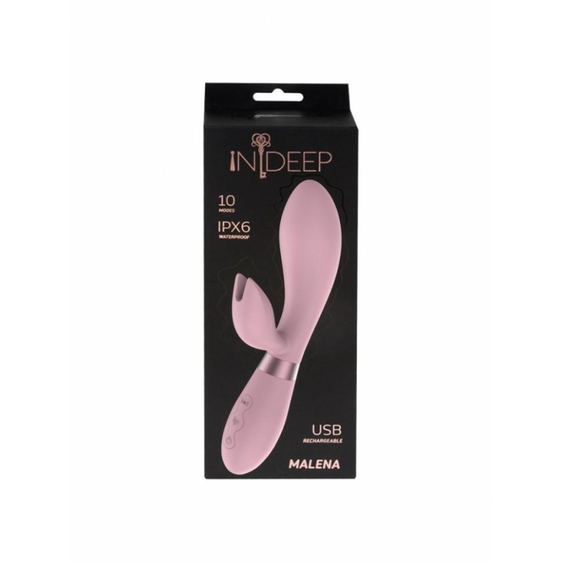 Wibrator-Rechargeable Vibrator Indeep Malena Pink